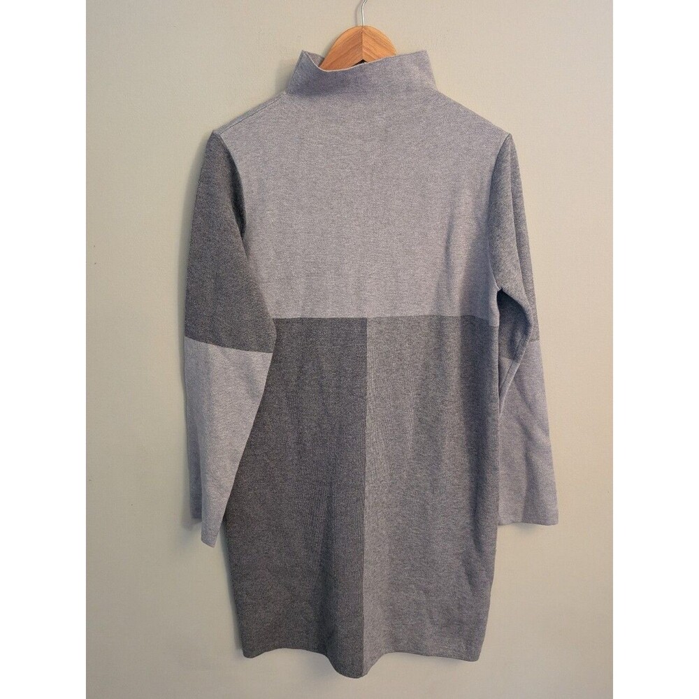 THML Gray Colorblock Sweater Dress Size M